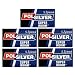 Polsilver Super Iridium Double Edge Razor Blades, 20 Count