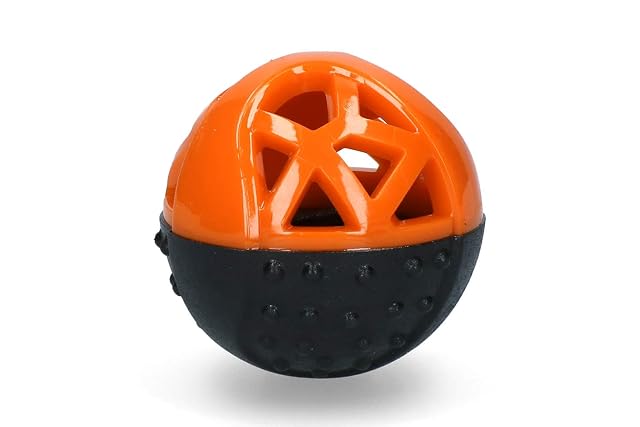 Foto 4 de 4 de Dog Comets Pelotas De Juguete Para Perros Moonstone Treat Ball Round Orange