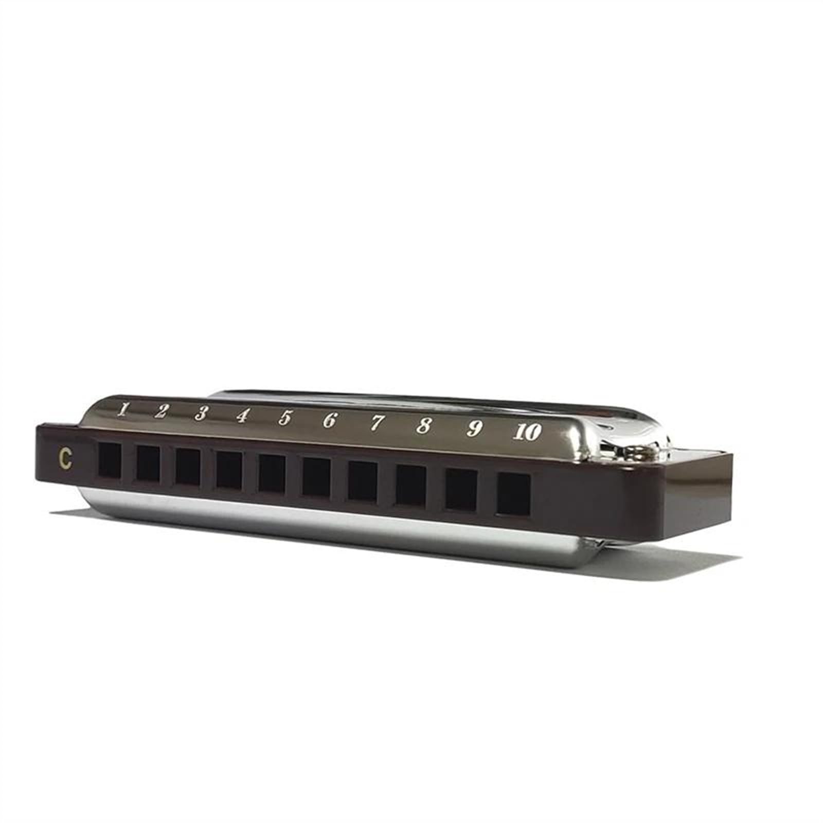 Harmonijka Blues Harp 10 Otwory Organy Ustne Płyta Ze Stali Nierdzewnej(E)