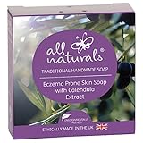 Potente hidratación: todo el jabón natural y orgánico hidrata y calma las áreas secas y irritadas con manteca de karité pura, aceite de semillas de jojoba, aceite de coco, aceite de almendras y más. Un excelente lavado para la cara y el cuerpo.