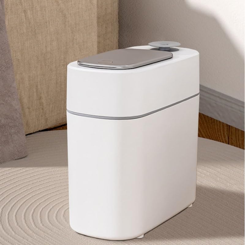 PP Material Trash Can for Home Use Kitchen Bathroom Bedroom Garbage