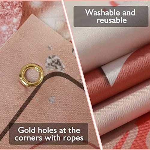 Darunaxy Rose Gold Back In 1963 Banner, Happy 60Th Birthday Party Decorations 60 Year Old Backdrop Party Supplies Pink And Gold Vintage 1963 Birthday Poster For Girls Photography Background For Women #TOP2