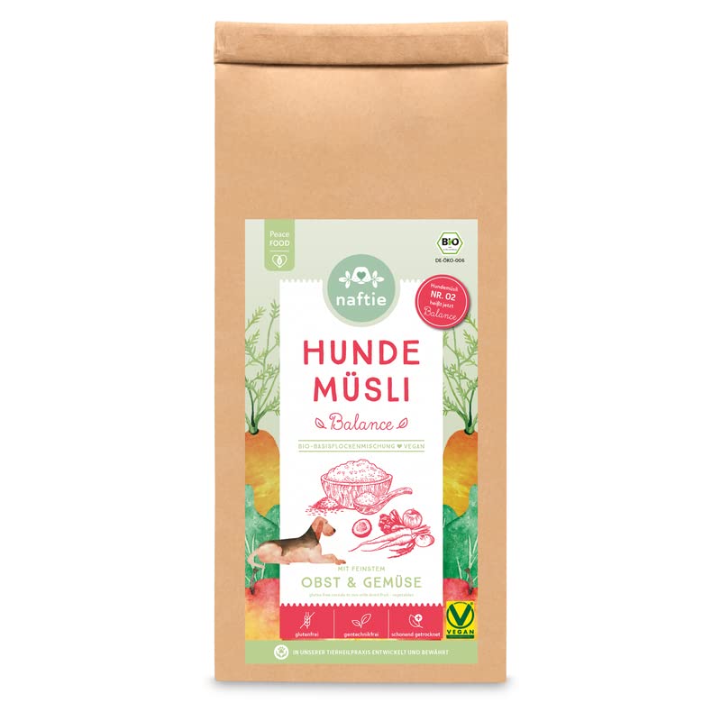naftie Premium Bio Welpenfutter Starterset - Hundefutter zum Mischen für Welpen - Bio-Reinfleischdosen, Bio-Flocken, Bio-Öl & Nährstoffmix - getreidefrei, glutenfrei