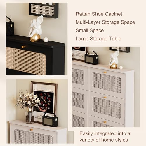 Étagère à chaussures étroite pour petits espaces et baskets - 3