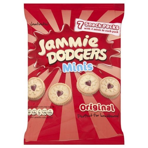 Mini Jammie Dodgers Minis 4x7x20g Misc.