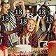AINIIUNIU 12 Stücke Schwarz Gold 18. Geburtstag Hängend Wirbel Dekoration, für Geburtstag Frauen, 18 Geburtstag, Hochzeit, Jubiläum oder Partydeko