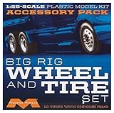Moebius Models MOE1010 1/25 Semi Wheels/Tires (10 pk)