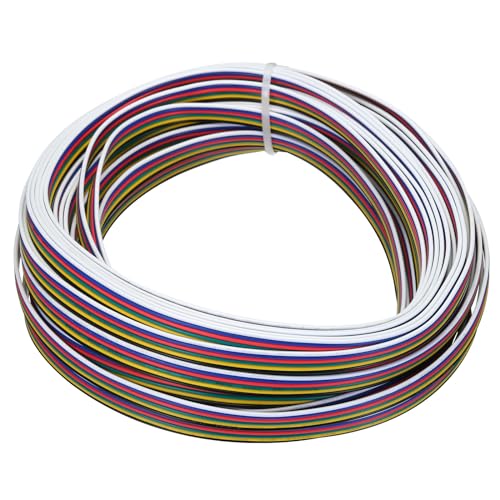Fil électrique 24 AWG flexible 6 fils pour réparer circuit voiture