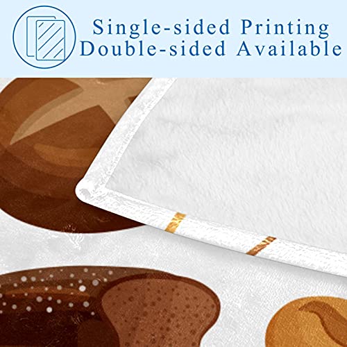 Couverture douce et chaude 150x100 cm pour lit et canapé - 5