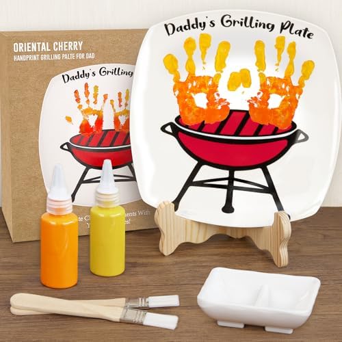 ORIENTAL CHERRY Father's Day Gifts - DIY Daddy's Grilling Plate w...