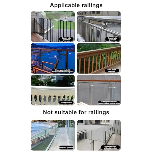 Table balustrade suspendue balcon réglable pour aménager les petits espaces