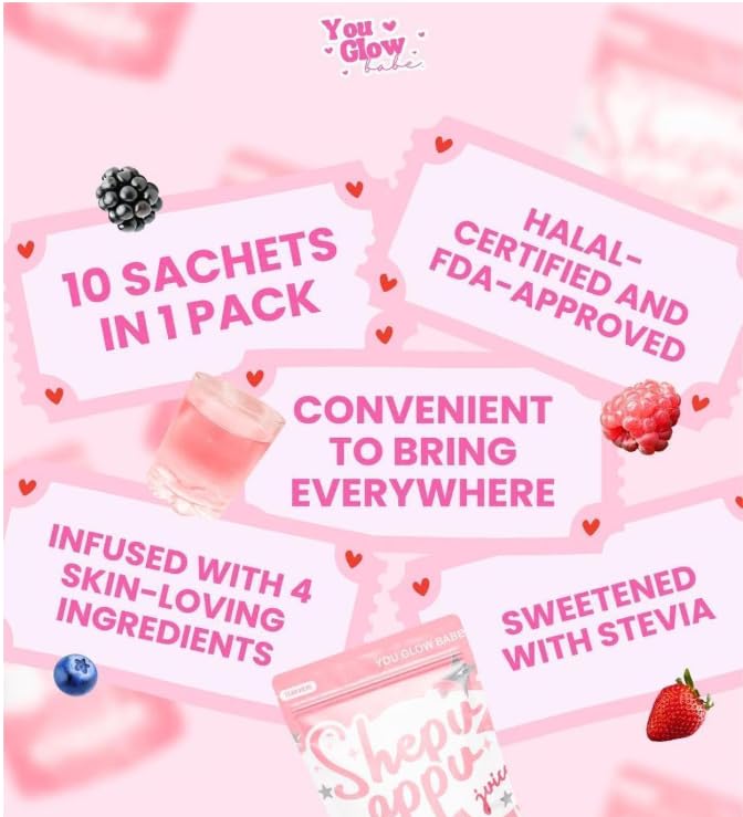 Buy 2 You Glow Babe Shepu Juice Powder 15g x 10 Sachets