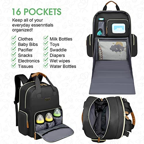 WITSTEP Diaper Bag Laptop Backpack