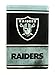Produktbild NFL Blechschild "Team Logo" Oakland Raiders, 31 x 20.5 cm