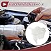 HEROFFIX 1 Pc Engine Coolant Reservoir Water Expansion Tank for Jaguar S-Type 2000 2001 2002 3.0L 4.0L Coolant Radiator Reservoir Bottle No.C2C34318