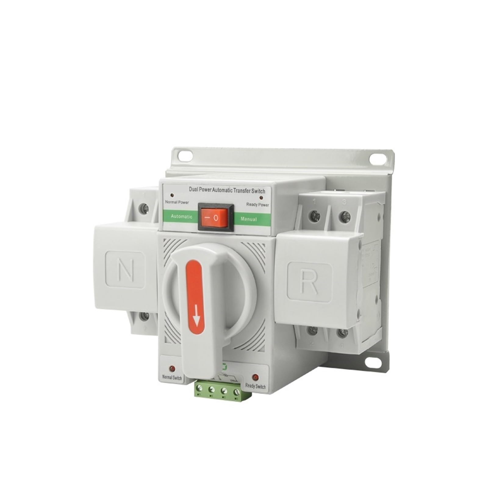 Commutateur de transfert automatique à double puis Din Rail 2P AC Mini ATS double puissance commutateur de transfert automatique commutateurs électriques alimentation ininterrompue 230V 63A ( Size : 2