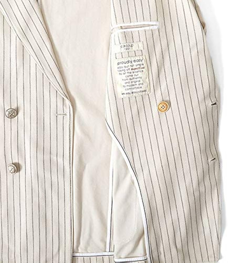 再入荷 新品 CIRCOLO 1901 チルコロ メタルボタン ストライプ