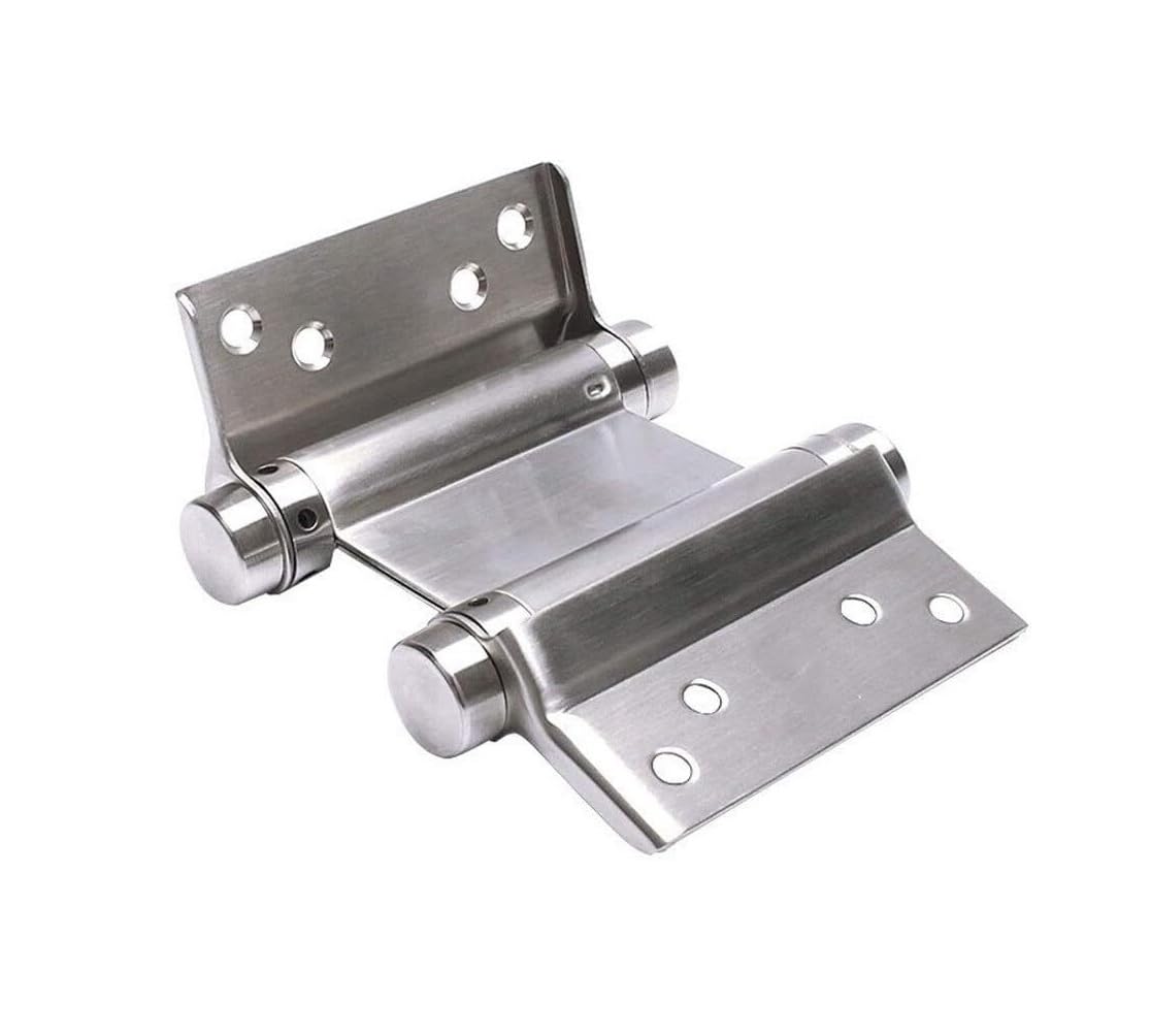 Bisagra de resorte abierta doble de acero inoxidable de 3-6 pulgadas for cerca y puerta de vaquero(3 inches)