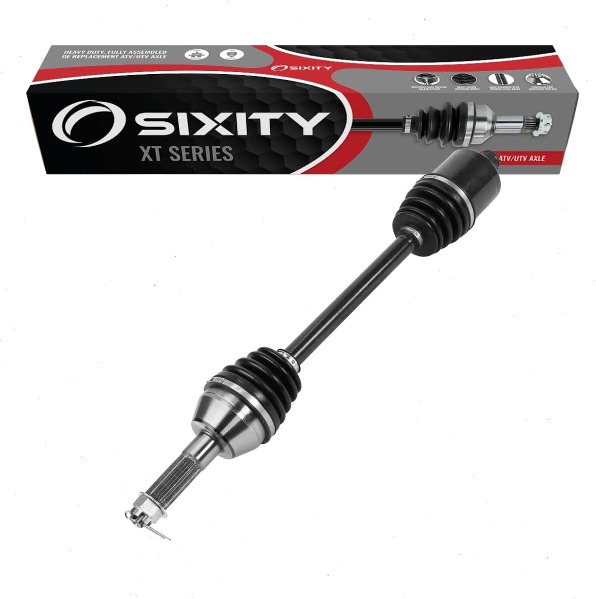 Sixity XT Rear Right Axle compatible with Polaris Ranger 500 570 570-4 Crew EPS 570-6 Full-Size LE EFI Hunter Edition ETX 2014-2019