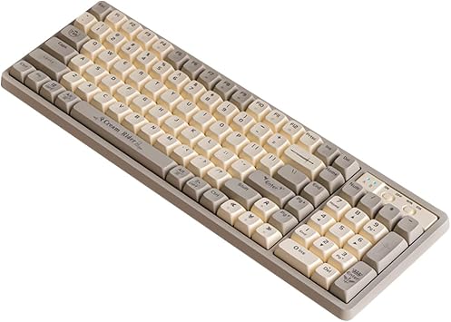 102Key Hot Swappable Mechanical Keyboard for Mac/Win,GK102 Gaming Keyboard with RGB Backlit,Bluetooth/2.4G/USB C Mechanical Keyboard with MDA Profile Keycap