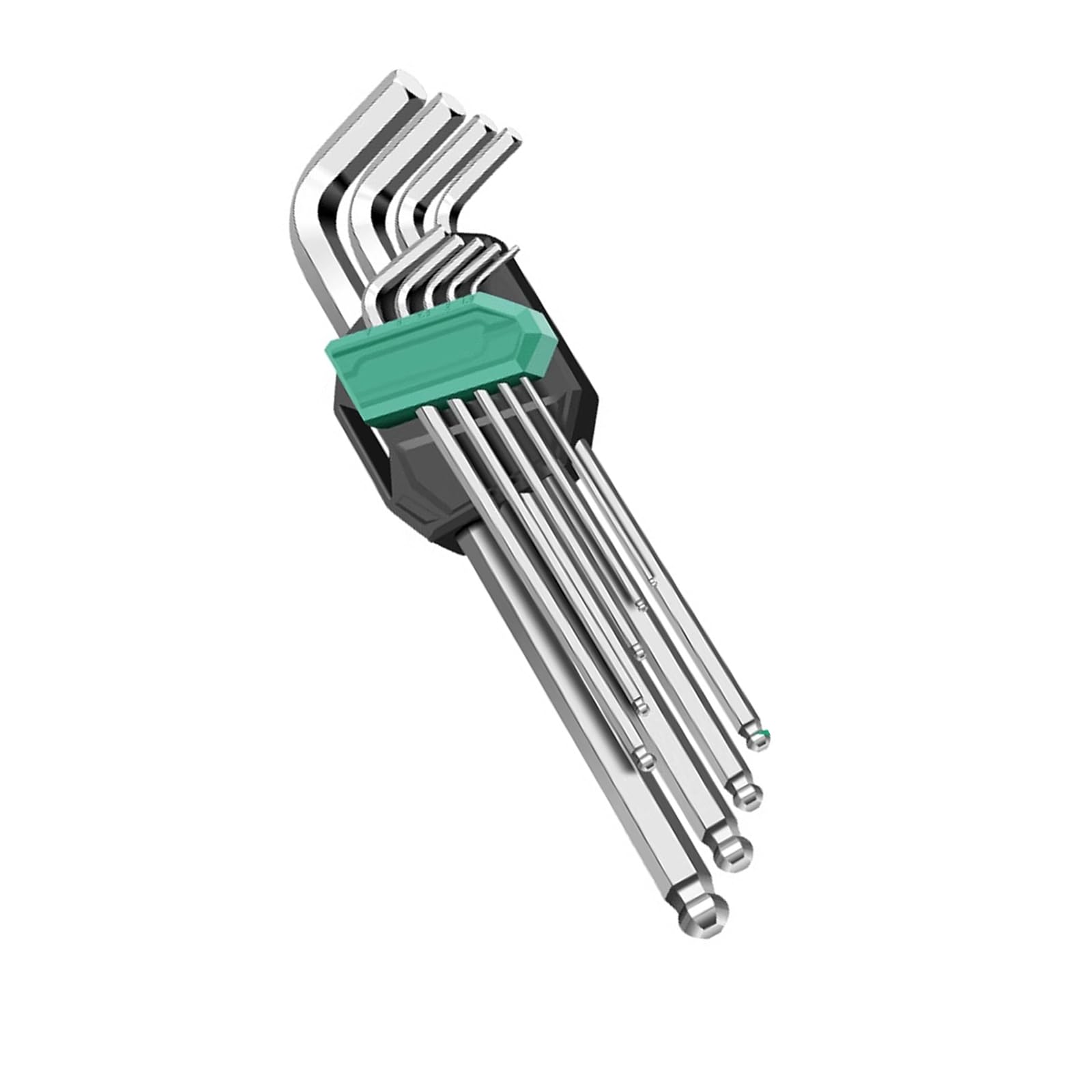Dutys 9Pcs L Shape Hexagonal Wrench Set Enhances Durability Tool for Automotive Repair and Workshops Maintenance Steel Hexagonal Wrench