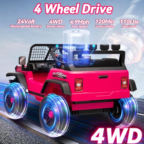 24V 4WD Ride on Truck