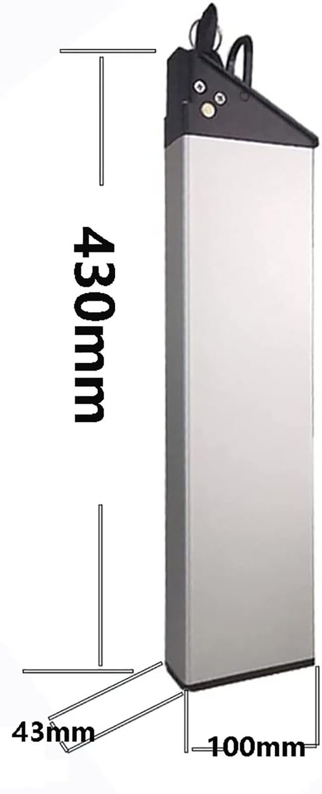 36V 48V 10AH 12.5AH 15AH 20AH Batteria al Litio con Caricabatterie Alta Potenza della Batteria Batteria di Ricambio,per 200W ~1000 W Motor [Classe di Efficienza Energetica A] 36V,10AH
