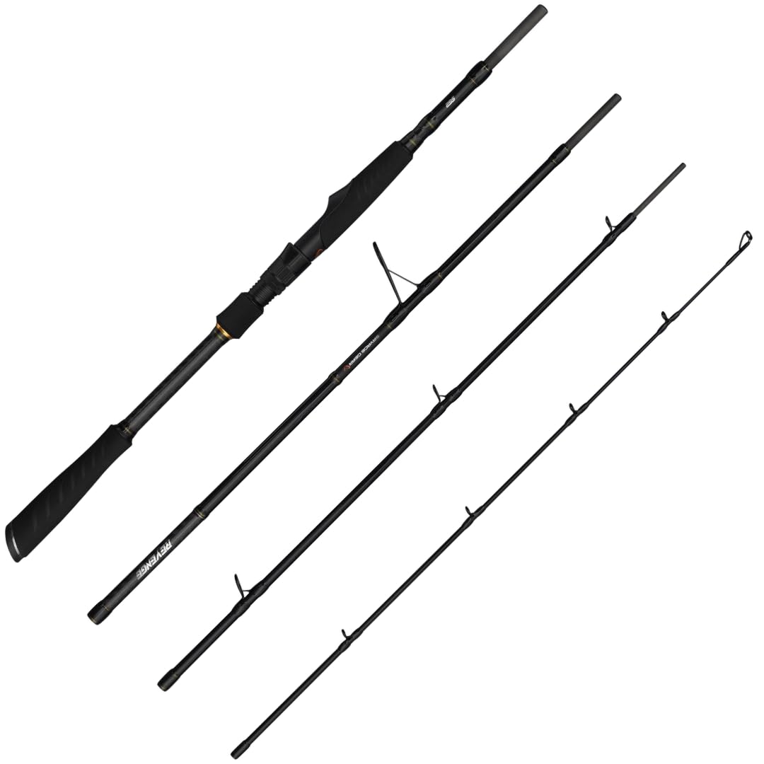 Savage Gear Revenge Sg2 Heavy Game Travel 2.43m 30-80g - Reiserute, Angelrute, Steckrute