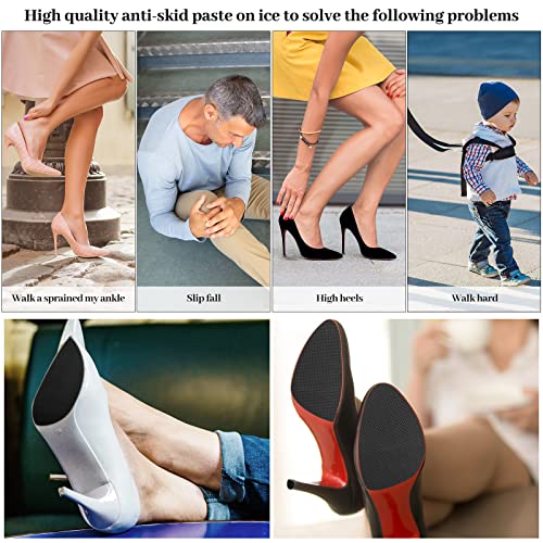 10 Piezas Protectores Antideslizantes para Suelas de Zapatos miniatura 5