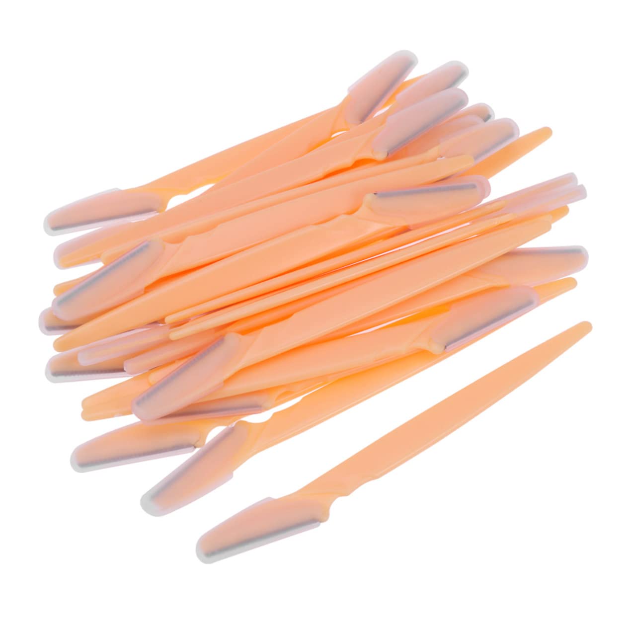 PLAFOPE Makeup Tool 30pcs Eyebrow Razors Lightweight Non-Slip Portable Facial Trimmers
