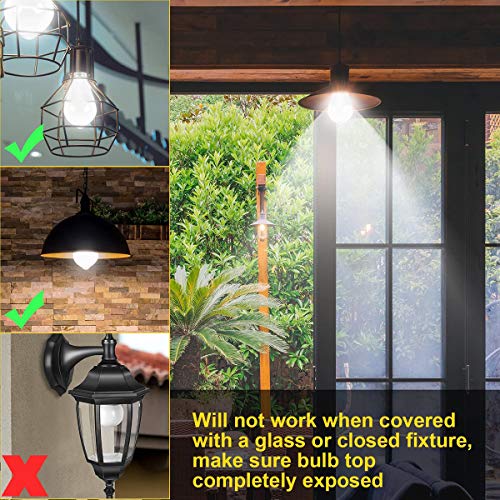 Aukora AU-SB-12W-2P Motion Sensor Light Bulbs thumb #4