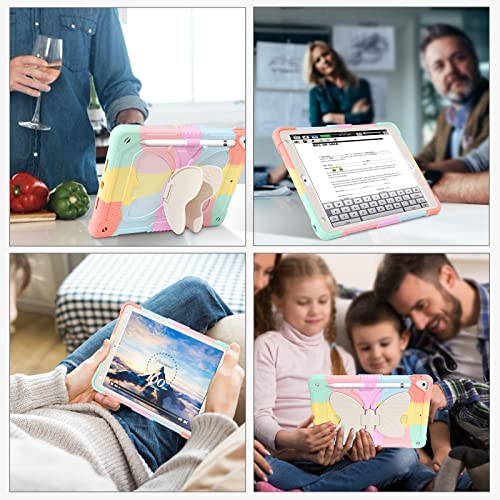 Guagua X1440-2022 Compatible For Ipad Air 2 Case For Kids, Ipad 6Th/5Th Generation Case 2018/2017, Ipad Pro 9.7 Case Kickstand Cover 2 In 1 Rugged Shockproof Anti-Scratch Tablet Case thumb #6