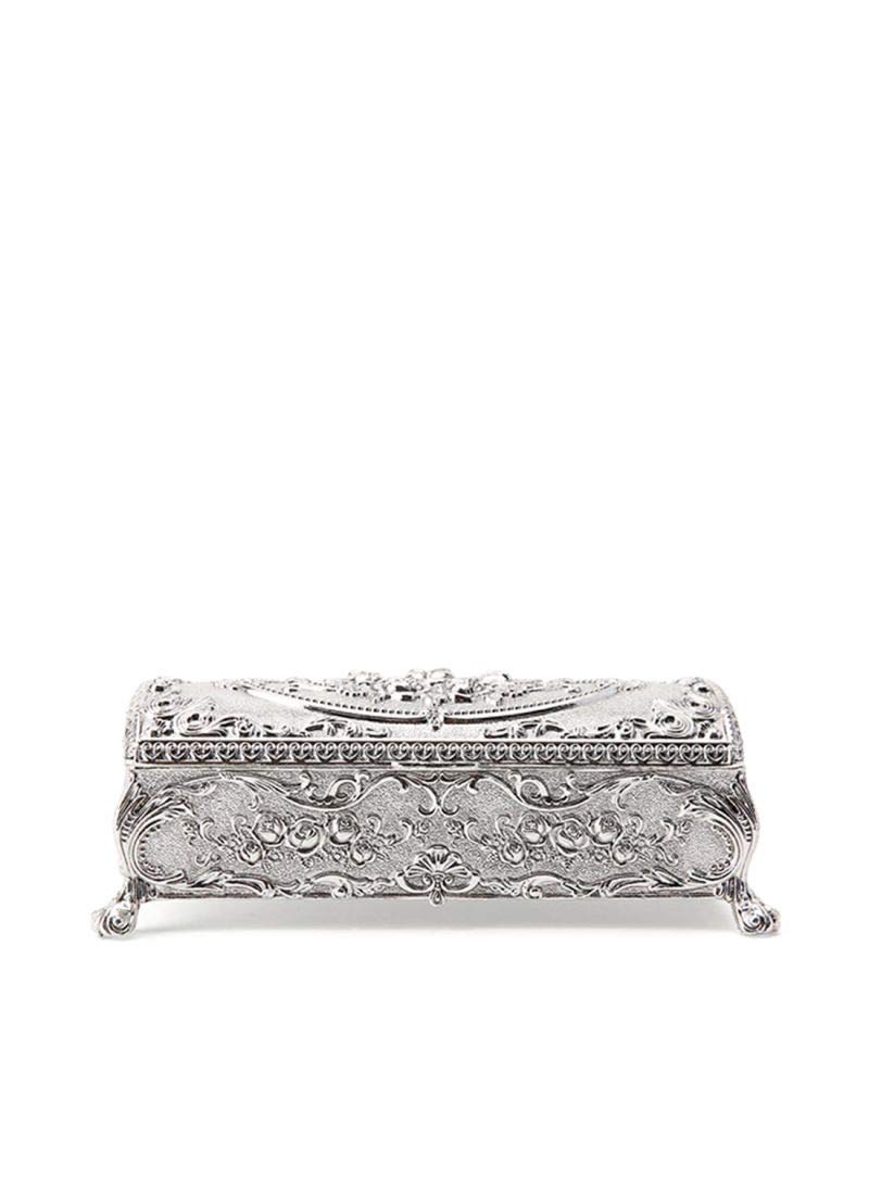 al jaber Silver Plated Jewelry Box