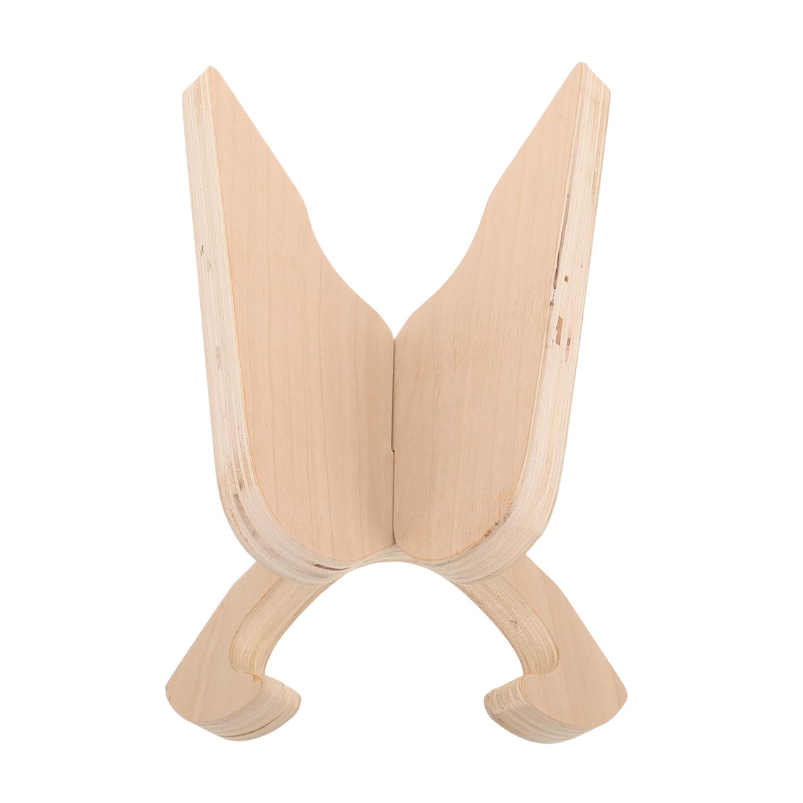 Yardwe Skateboard Rack Floor Stand Solid Wood Snowboard Display Organizer for Home Shop Garage Durable Skateboard Storage Stand with Stable Base and Wide Compatibility