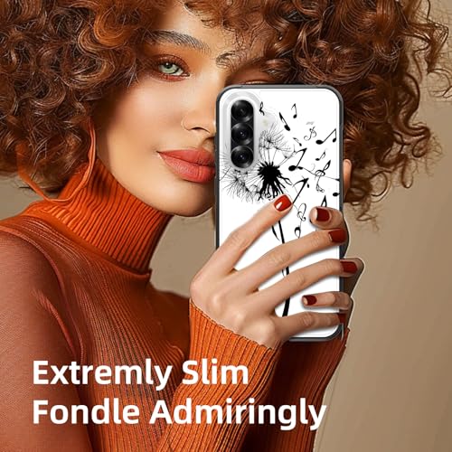 GFEWYTJYJ for Galaxy S26 Case,[10 FT Military Grade Drop Protection] Non-Slip Heavy Duty Shockproof Phone Case for Samsung Galaxy S26 6.3 inch 2026,Dandelion Music Note - image 6