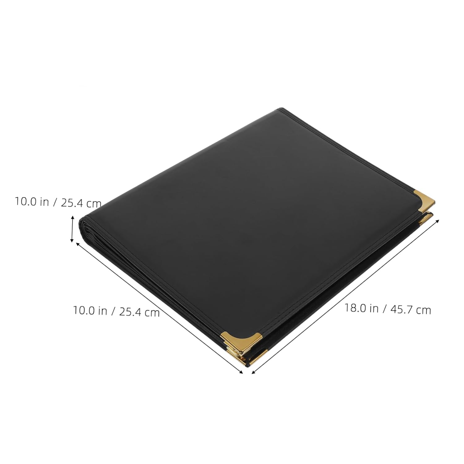 Transparent Menu Covers Corners Recipe Card Holders for Restaurants Bars Cafes Stylish and Menu Folders for Wine and Drink Lists