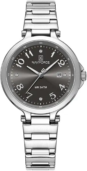 سعر ومواصفات نافي فورس Naviforce 5033 – Elegant Women's Watch with S/Black (B0FN51MHX3) على Amazon EG