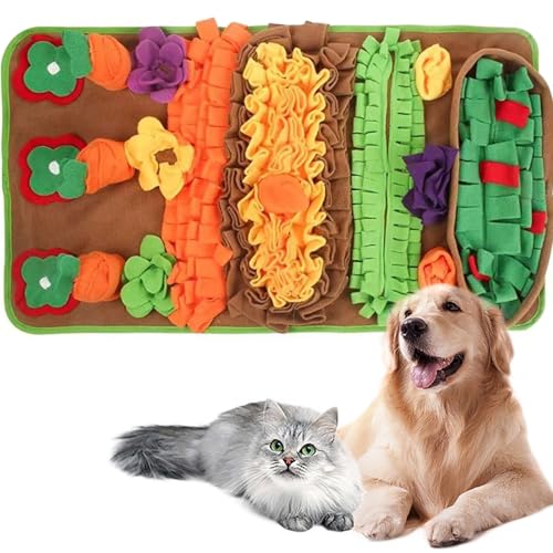 犬 ノーズワーク 知育玩具 ノーズワークマット 早食い防止 ワンちゃん用 にゃんこ用 犬 おもちゃ にんじん畑 嗅覚トレーニング 訓練毛布 嗅覚訓練マット 犬噛むおもちゃ 分離不安 ストレス解消 集中力向上 洗濯可能 猫 子犬から中型犬に適用 (C)