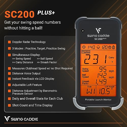 Voice Caddie SC200Plus Launch Monitor