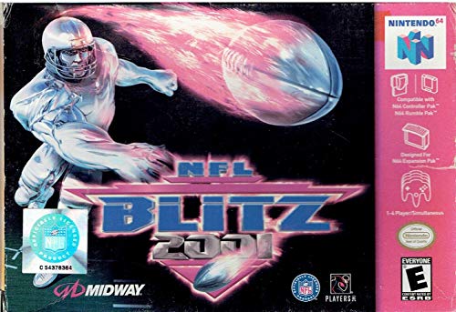 Image of NFL Blitz 2001 - Nintendo 64 (Renewed)