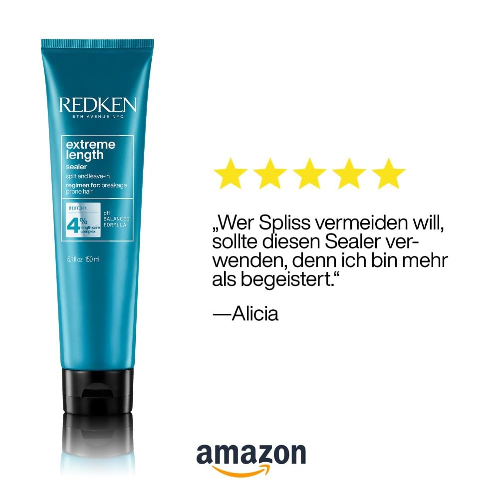 Redken Extreme Length Sealer: Leave-In Haarmaske mit Biotin & Sojaprotein