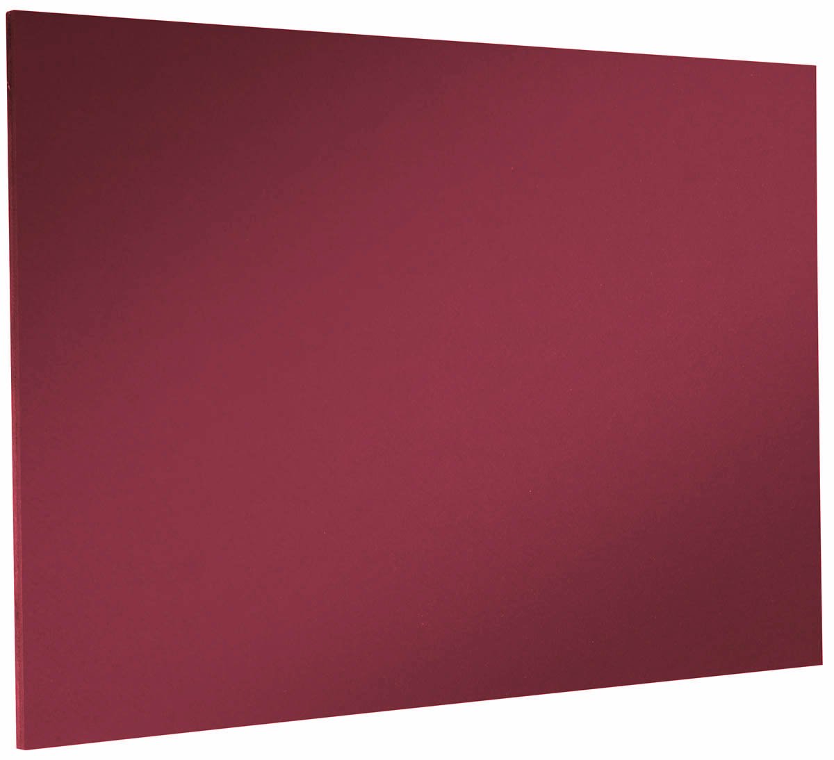 Premier Felt Noticeboard Class 1 Unframed 1500mm x 1200mm, Burgundy — image 1