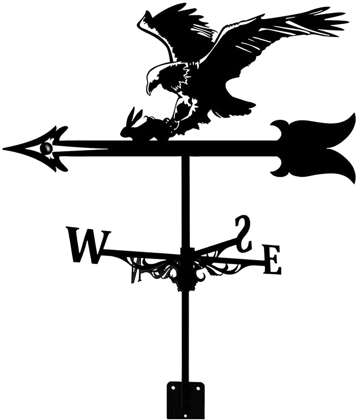 TAXXII wind vane Decorative Wind Vane, Weather Vane Garden Mount Yard Stake,Decorative Professional Measuring Tool Ornament Weathervane Direction Indicator Stake