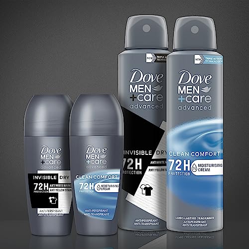 Dove Men+Care Advanced Clean Comfort 72 H Men Spray, 150 ml, 3 Stück – Ansicht 5