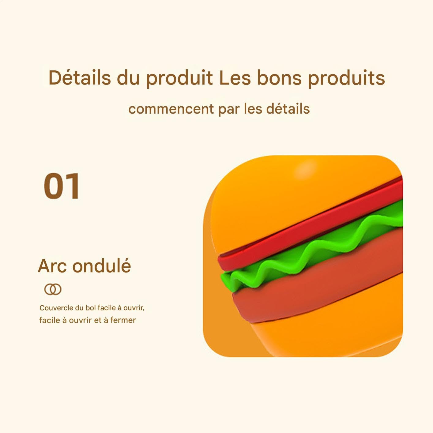 Mangeoire Anti Glouton pour Chien,Design Hamburger Distributeur De