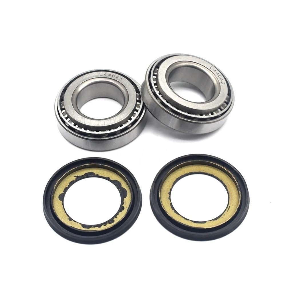 Cuscinetto gabbia Cuscinetto L44643 Cuscinetto Sterzo Con Guarnizione Per Per Touring Per Sportster 883 1200 XL Per Dyna Per Softail TUTTI 25x50mm