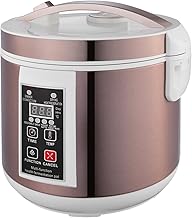 INTBUYING 110V Automatic Intelligent Black Garlic Fermenter Garlic Fermenting Machine Multi-Functional Garlics Maker Smart Clove Garlic DIY Cooker Yogurt Natto Sweet Rice Wine Maker