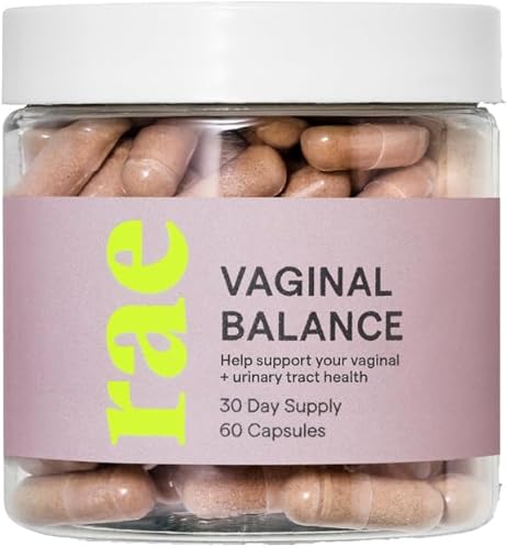 Miniatura 1 de Rae Wellness - Cápsulas de equilibrio vaginal  Suplemento natural de salud vaginal y tracto urinario con arándano probióticos ajo y más vegano sin