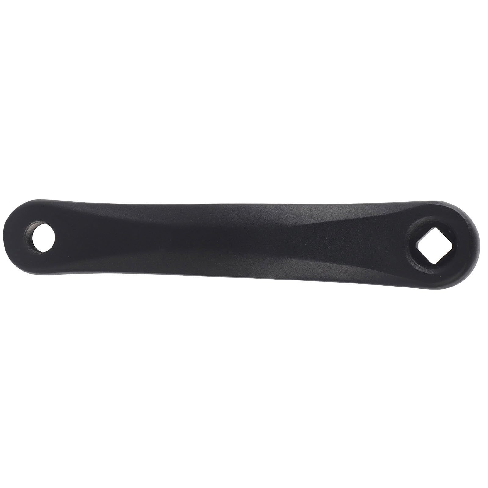 Mountain Bike Crank Arm, Lightweight Durable Aluminum Alloy Left Hand Square Taper 170mm Crank for Mountain Bikers Trail Riders Commuters