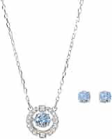 Swarovski ネックレス、ピアスセット SWAROVSKI スワロフスキー ネックレス ピアス セット レディース